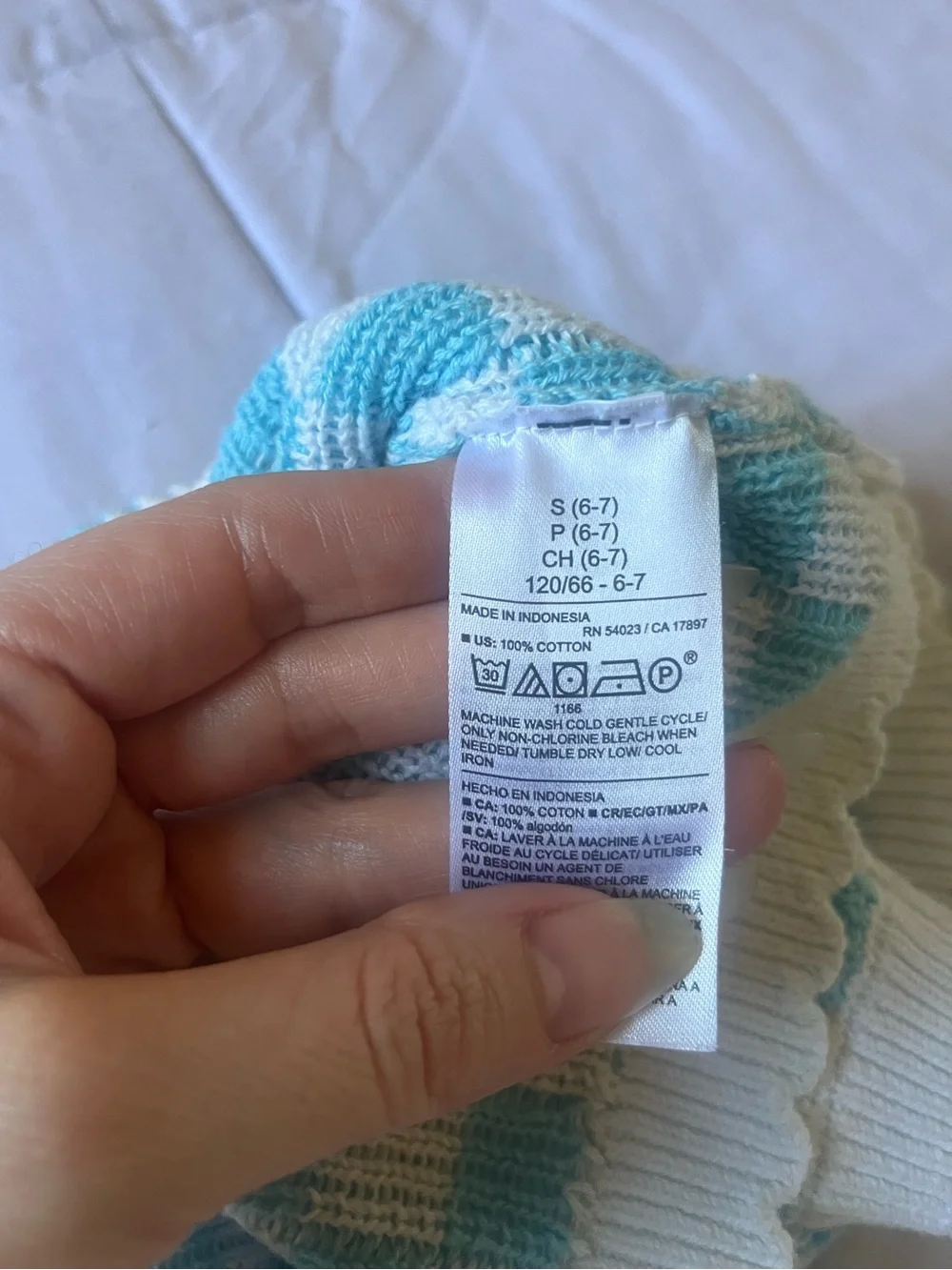 Old Navy Checkered Knit Tank, Small